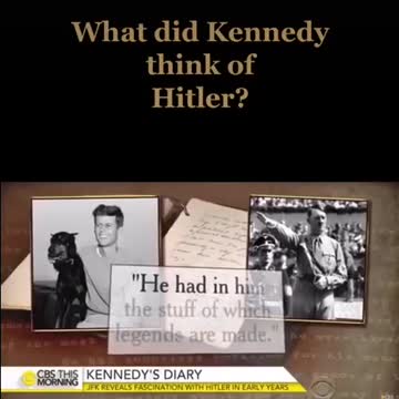 Kennedy on Hitler, notations