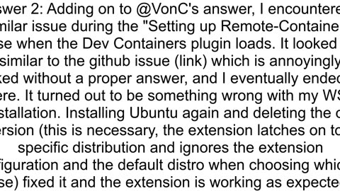 Dev Containers Extension userEnvProbe is taking longer than 2 seconds Process not found