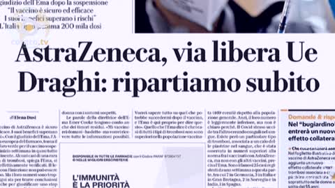 Che cosa ha detto veramente l'EMA nella conferenza stampa su Astrazeneca?