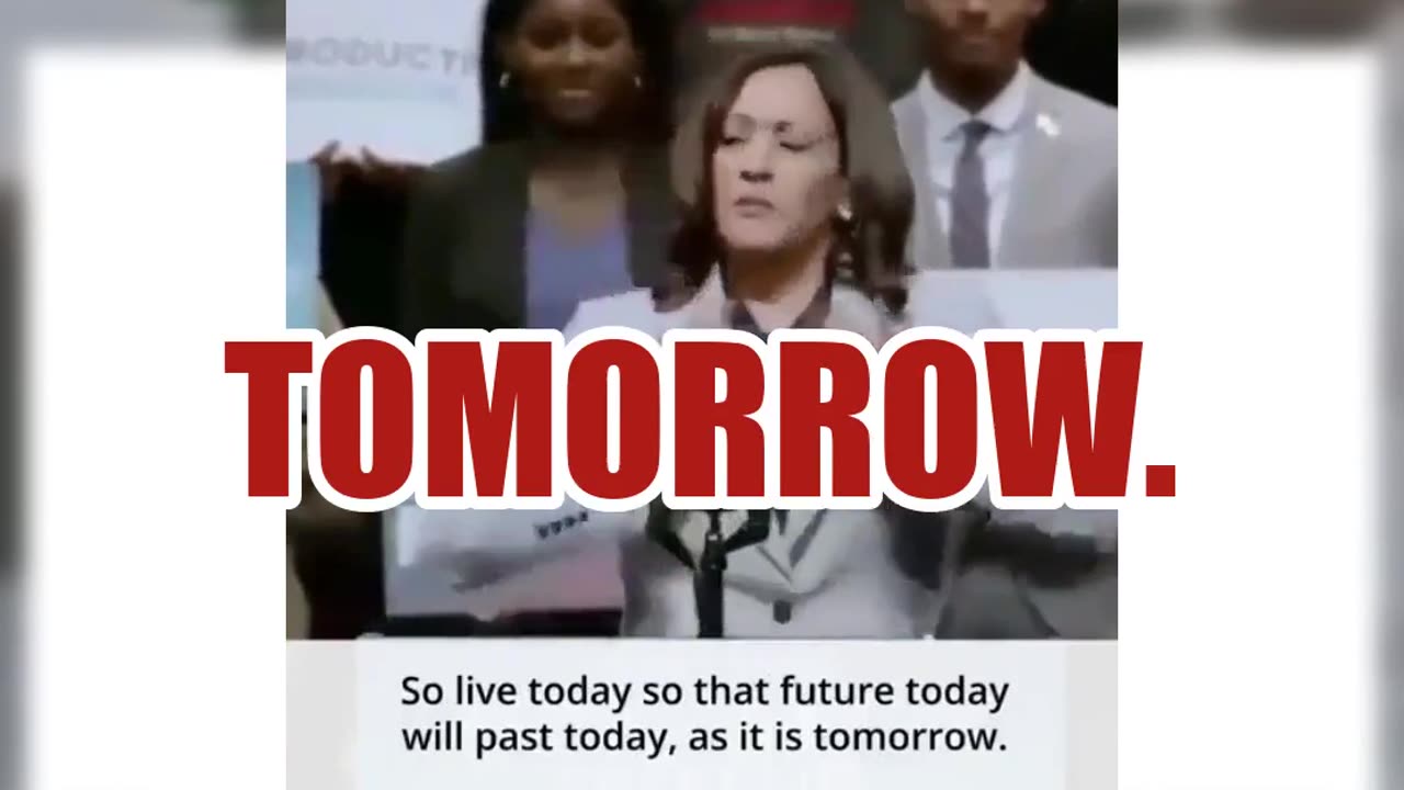 Fact Check: FAKE Video Shows Kamala Harris Saying 'Today Is Today' -- Audio Is Manipulated