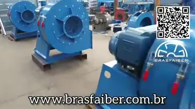 Exaustor Industrial Centrífugo Sob Medida | Brasfaiber Brasil