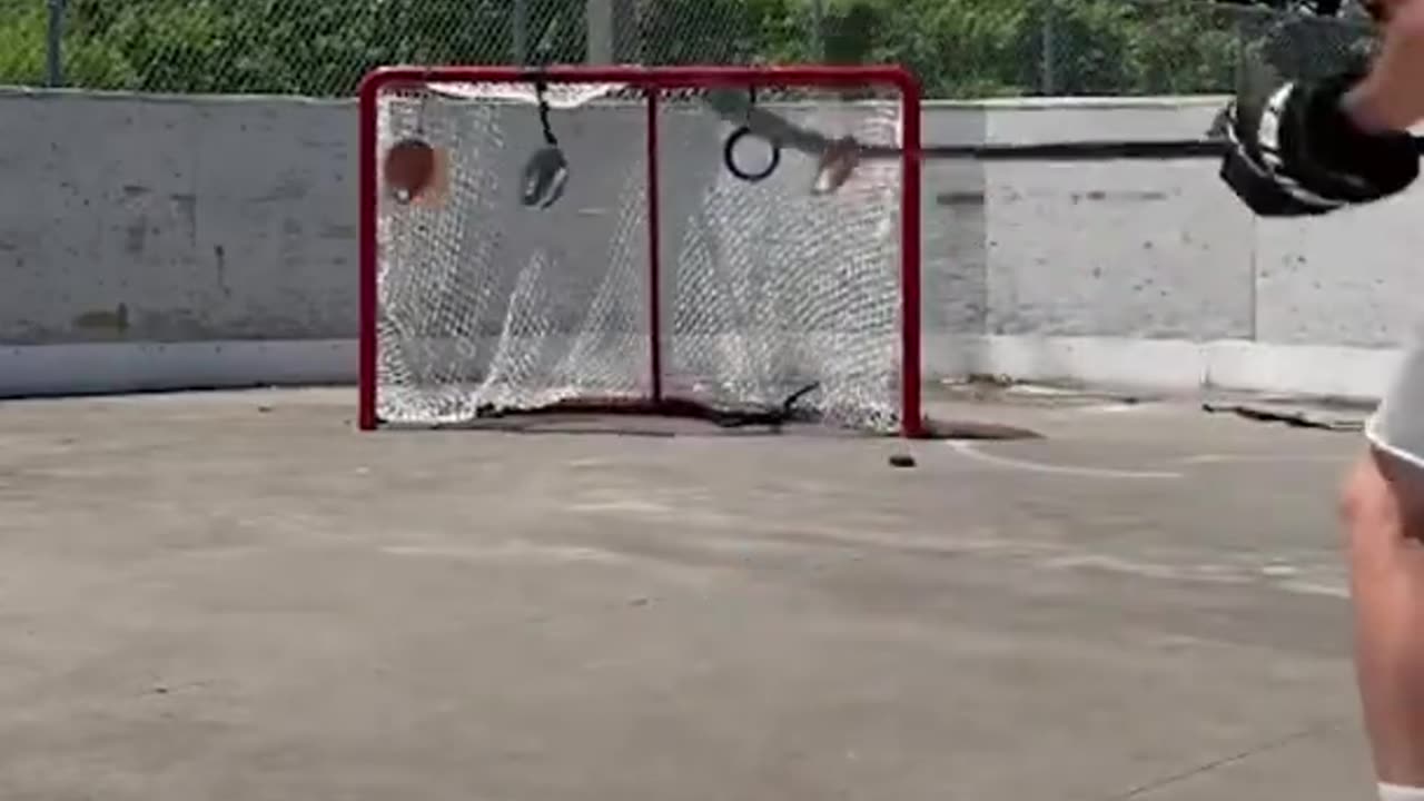 People Are Awesome - Get this sharp shooter on an NHL team..