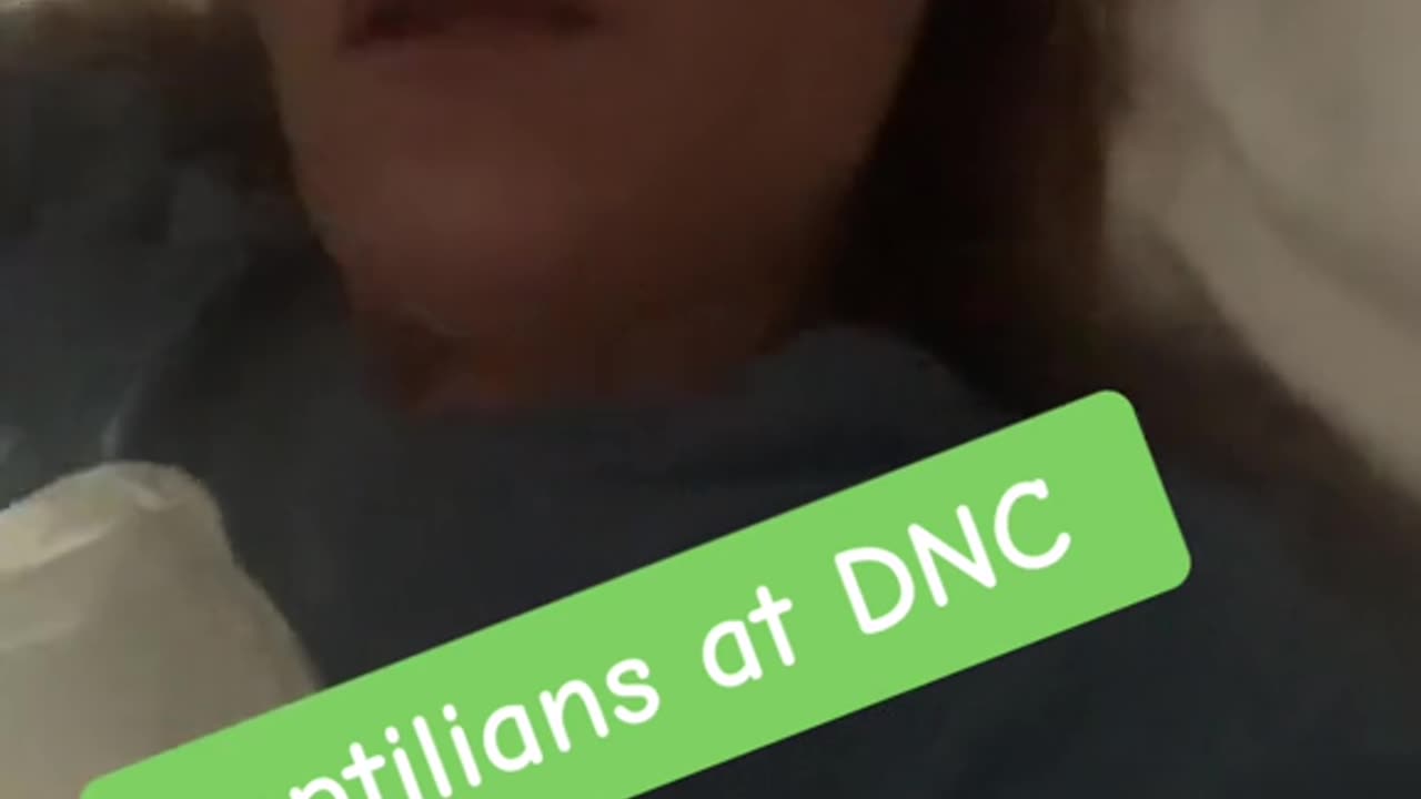 Reptilians at DNC My opinion~Chicago go ring bells at DNC!!