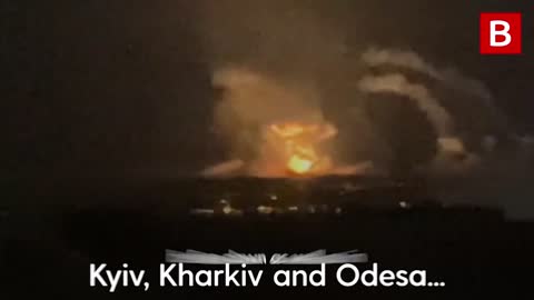 Russia attacks Ukraine _ Dramatic footage of explosions within Ukraine _ Putin