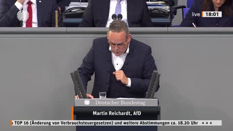 Martin Reichardt Rede vom 22.09.2022 - Änderung von Verbrauchsteuergesetzen