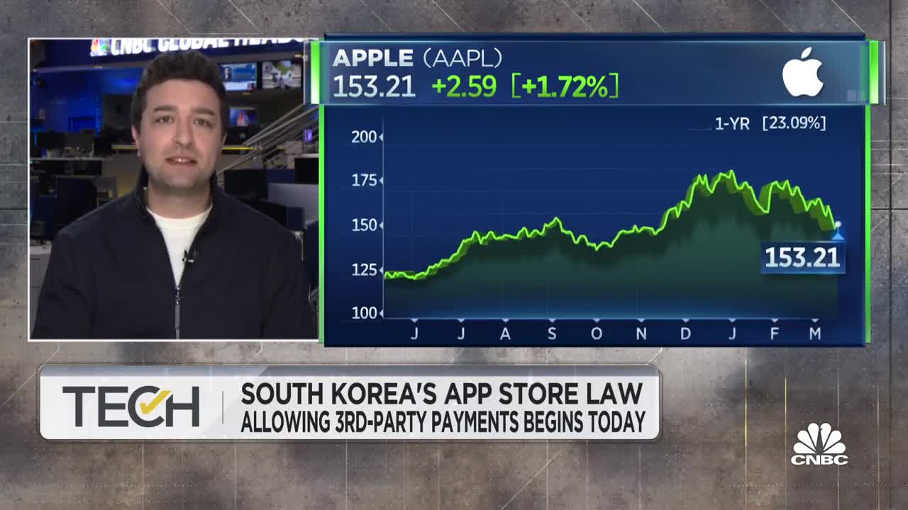 South Korea approves rules on app store law targeting Apple, Google