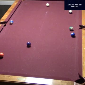 DOUBLE BANK INTO THE SIDE POCKET!