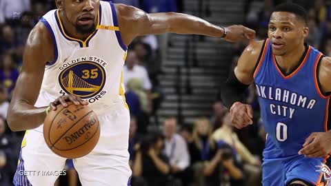 Kevin Durant Says Russell Westbrook Rivalry Is Created by the Media
