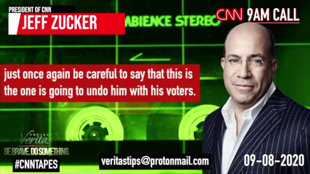 Proof CNN is a Nothing More than a Propaganda Network -- via Jeff Zucker himself