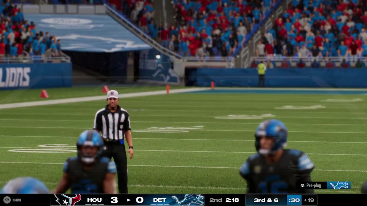 NFL Lions VS Texans - Madden 25 Gameplay