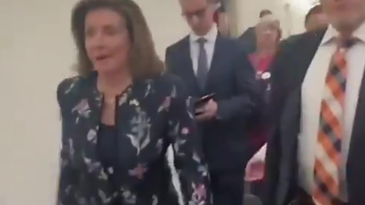 Nancy Pelosi brutally he heckled for