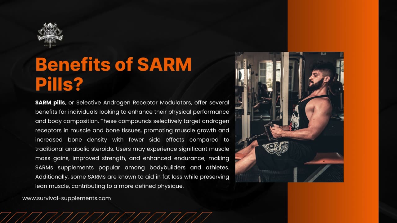 Shop Premium SARMs Supplements at Survival Supplements