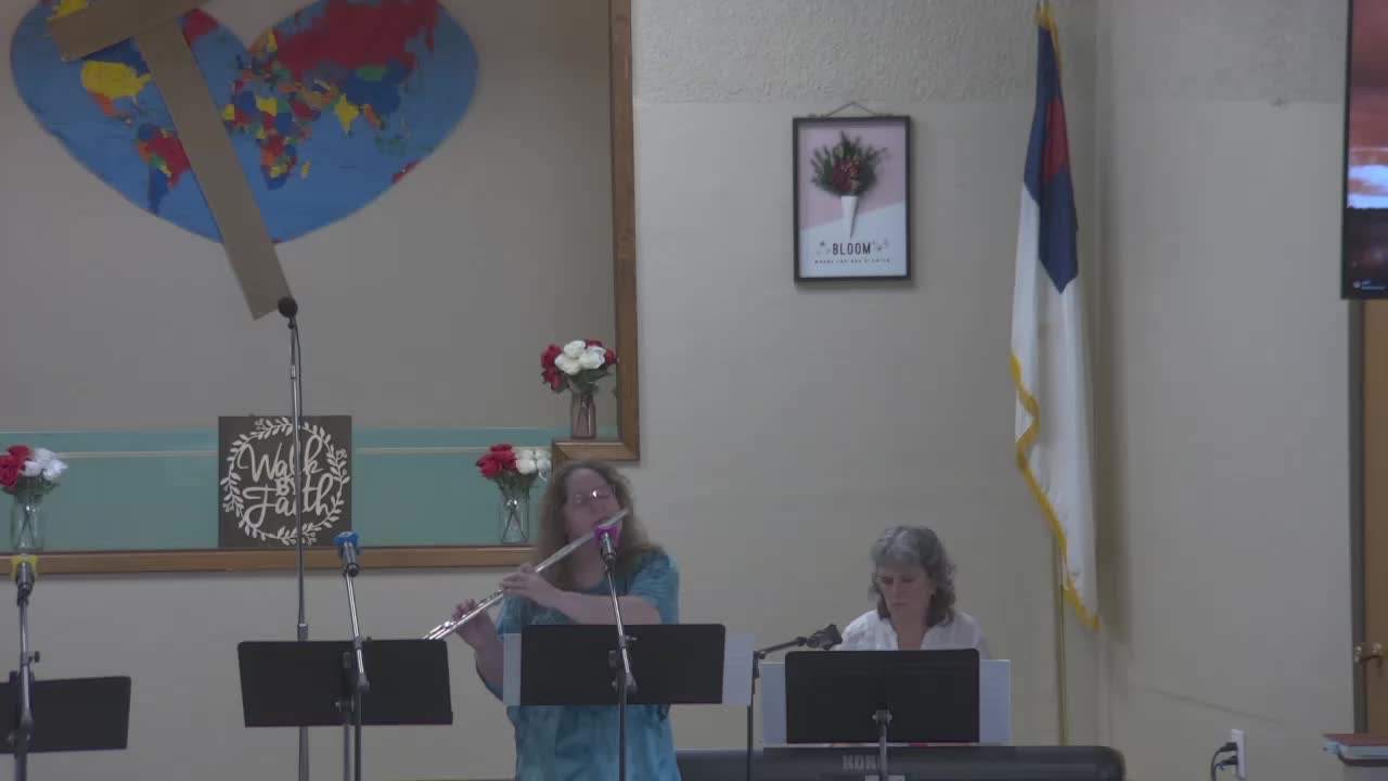 Moose Creek Baptist Church “My Worth is Not in What I Own“ During Service 6-12-2022