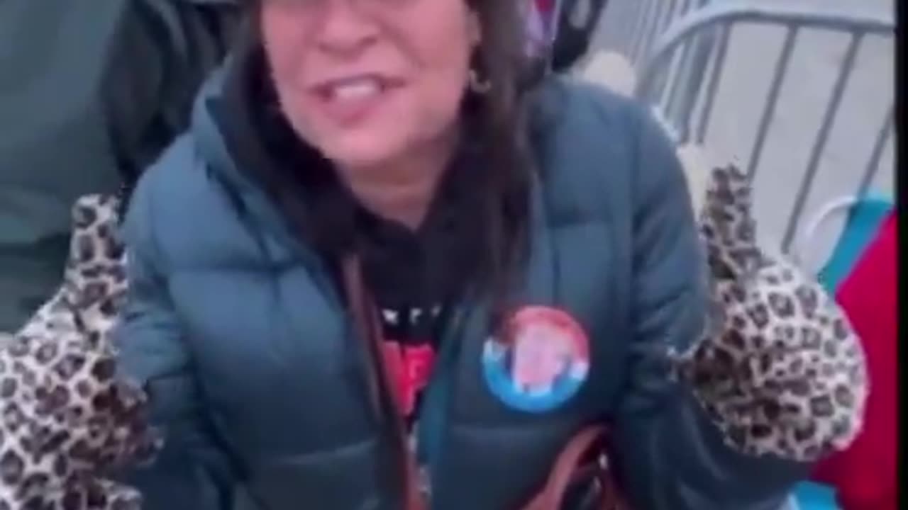 This woman is a. MAGA Patriot.