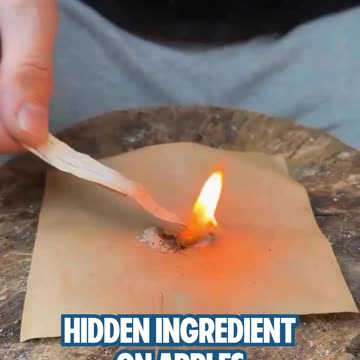 Hidden Ingredient on Apples!