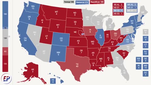 Trump NARROWLY Favored According to NEW 2024 Presidential Race Ratings