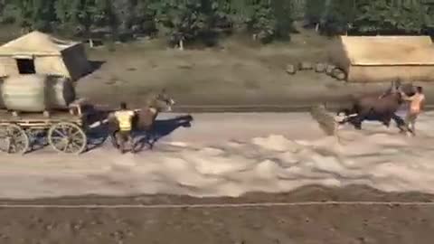 This is how roads were constructed during the Roman Empire