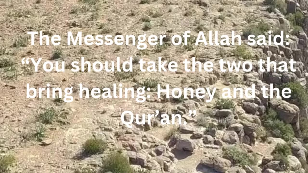 Allah's knowledge and way - Two things that bring healing