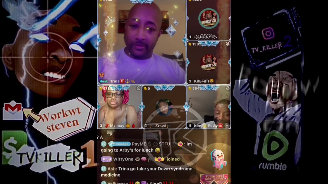 TRINA B READS THE FUCK OUT OF SMOOV