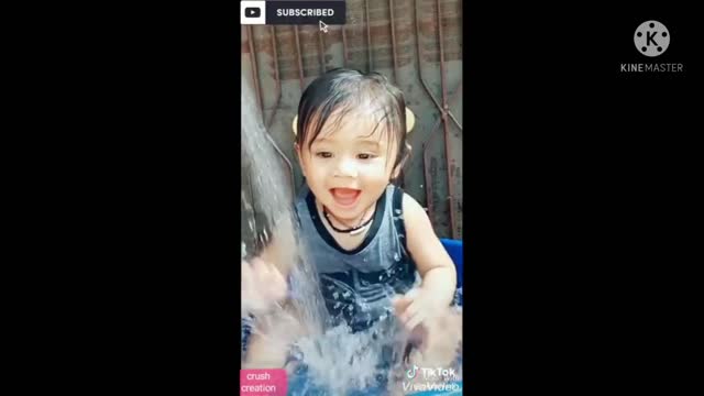 Viral video Indian cute baby.