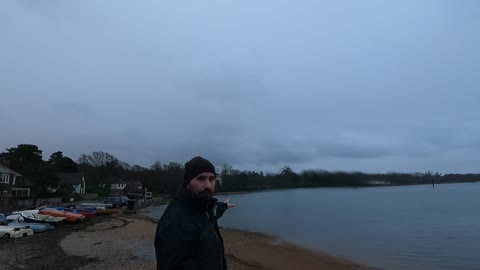 going to do a night hike along river hamble . GoPro