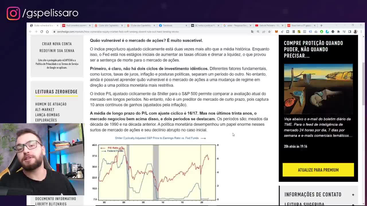 COLAPSO IMINENTE DAS AÇÕES?! E o Cenário Econômico para o Brasil, a Verdade sai das Sombras.