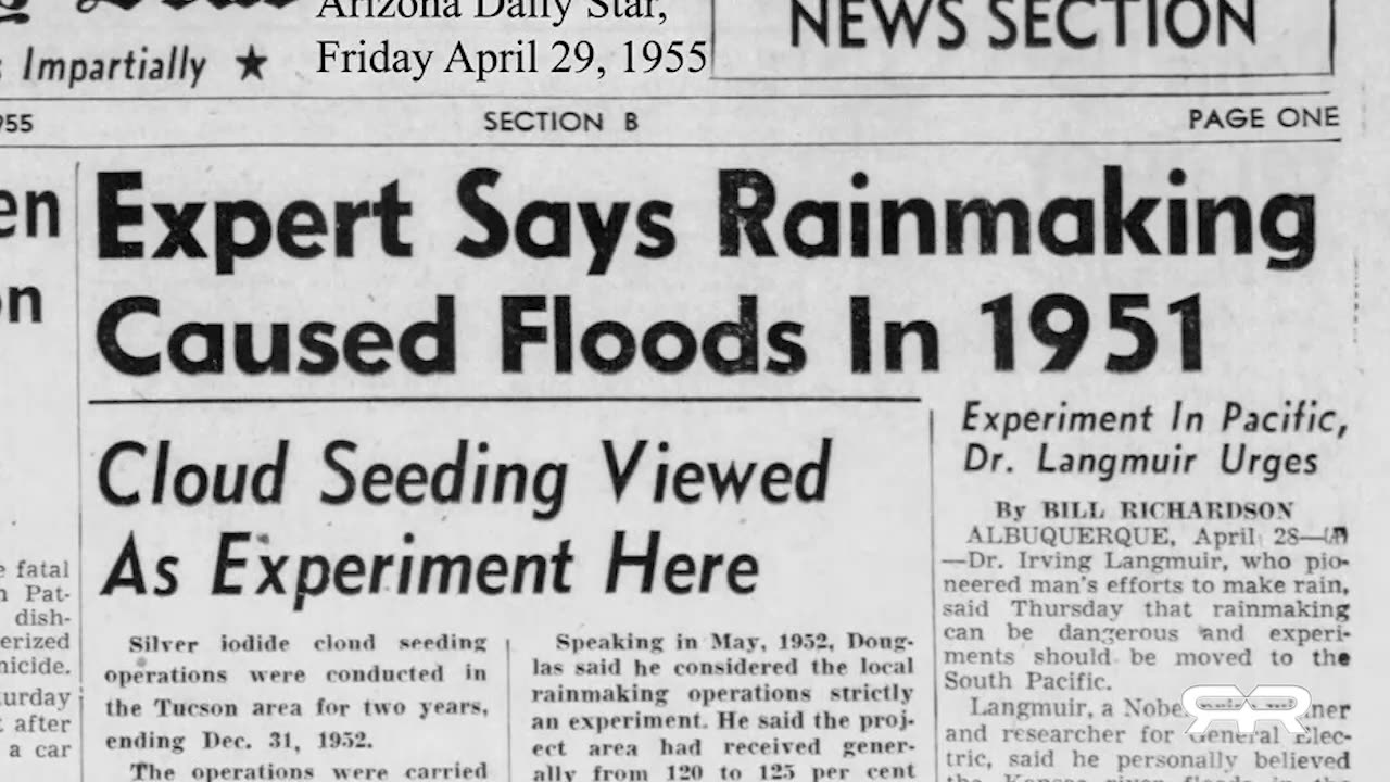 Reese Report~How to Steer Hurricanes Flood Homes and Steal Lithium