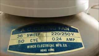 Winco Electrical A C Ceiling Fan