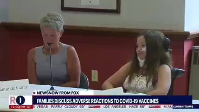 12 Year-Old Maddie De Garay Volunteered in a Cov Vaxx Study