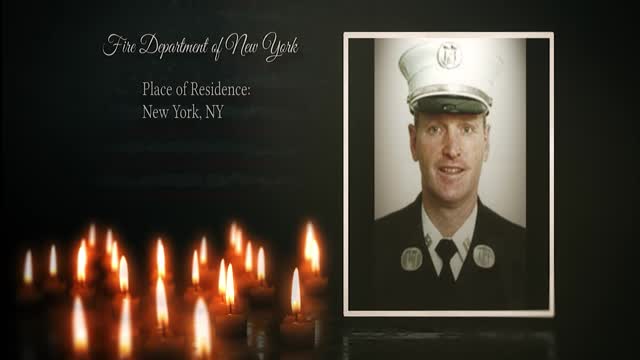 Honoring and remembering Vincent Brunton, 43, Fire Department of New York | Captain, Ladder 105.