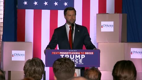 JD Vance Discusses Economy On His Philadelphia Visit