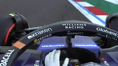 Formula 1 USGP Sprint Crash