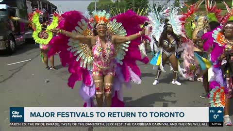 Major festivals return to provide economic boost for Toronto