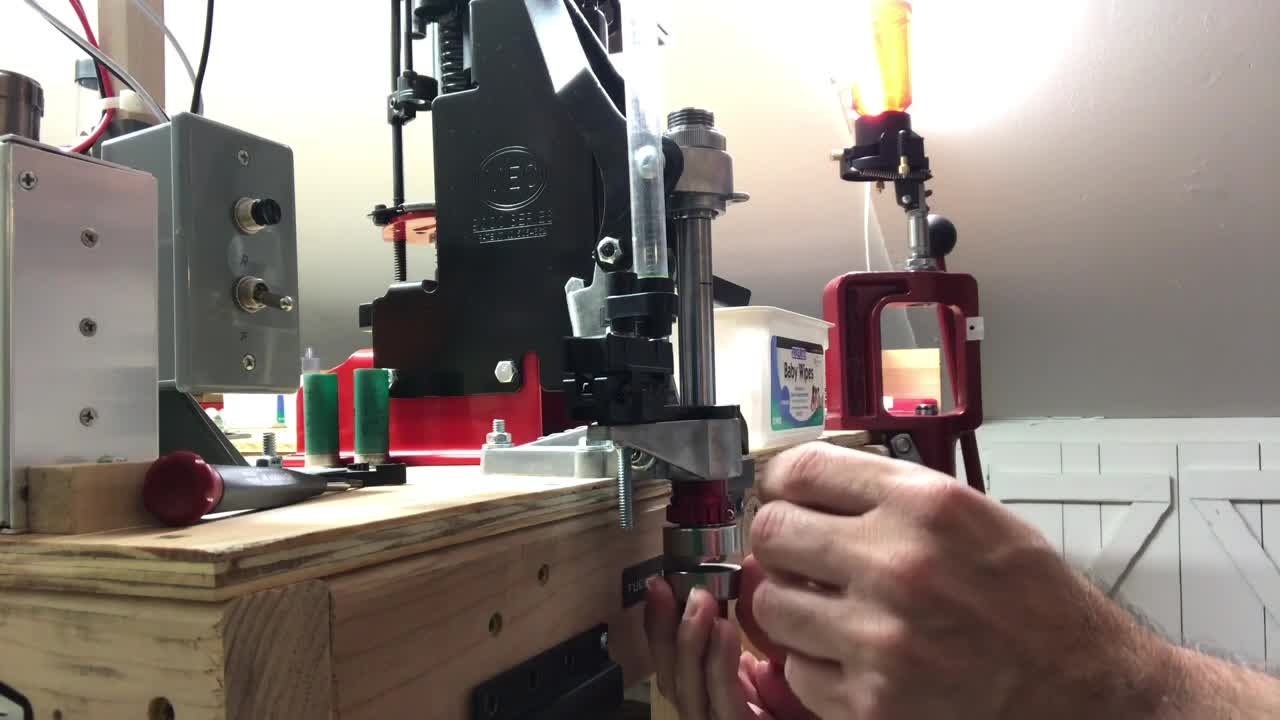 cutting cork wad with lee app