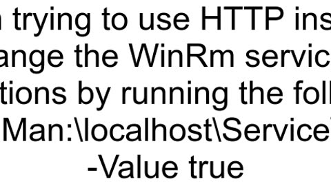 Ansible Windows Kerberos Authentification Bad HTTP response returned from server Code 500