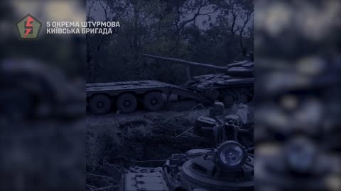 Inside a Ukrainian Tank Garage