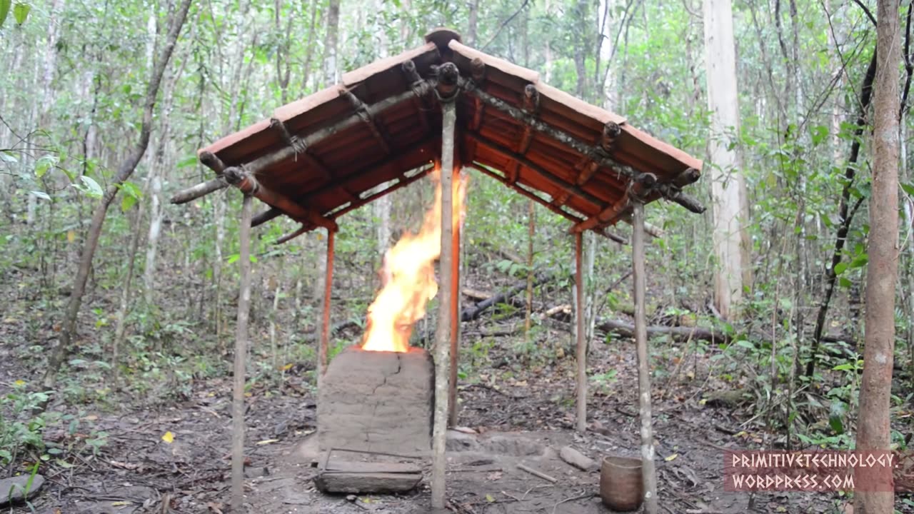 Primitive Technology Barrel Tiled Shed