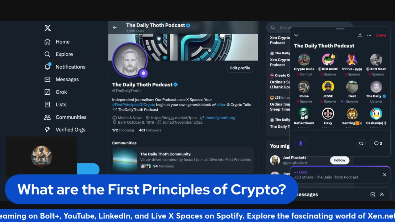 Xen #Crypto Talk: The Daily Thoth Podcast