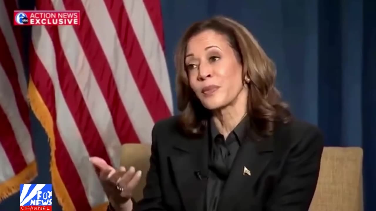 VP Harris 1st non teleprompter live interview