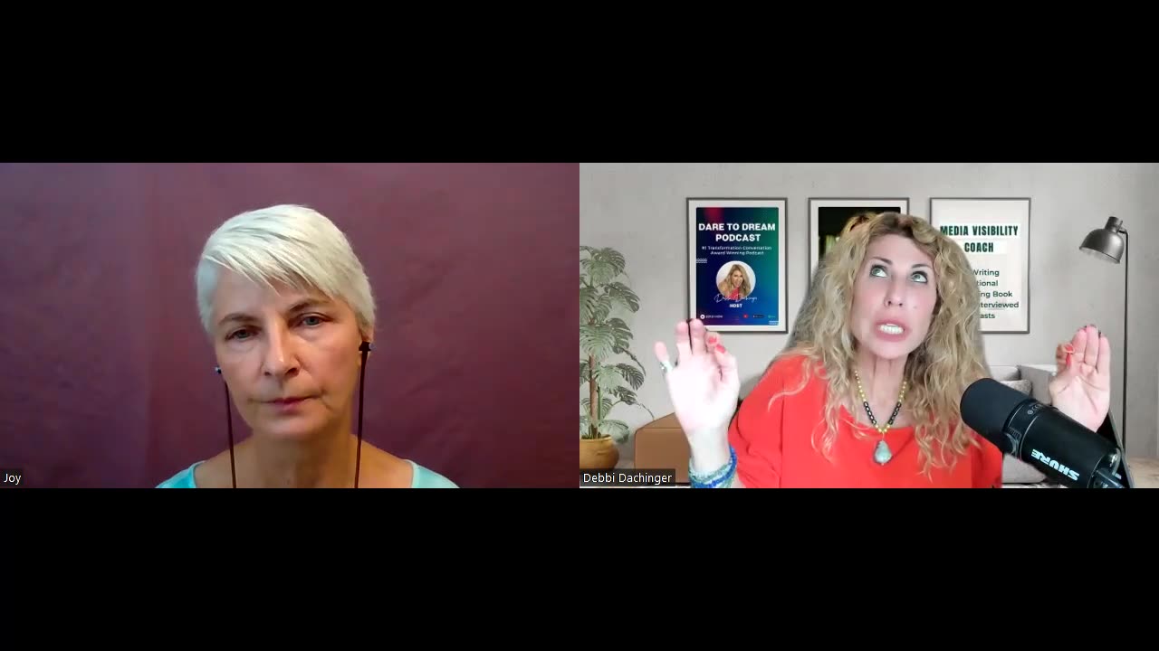 JOY BAKER: Creating Money in the New Earth. DARE TO DREAM podcast with DEBBI. Live HEALINGS!