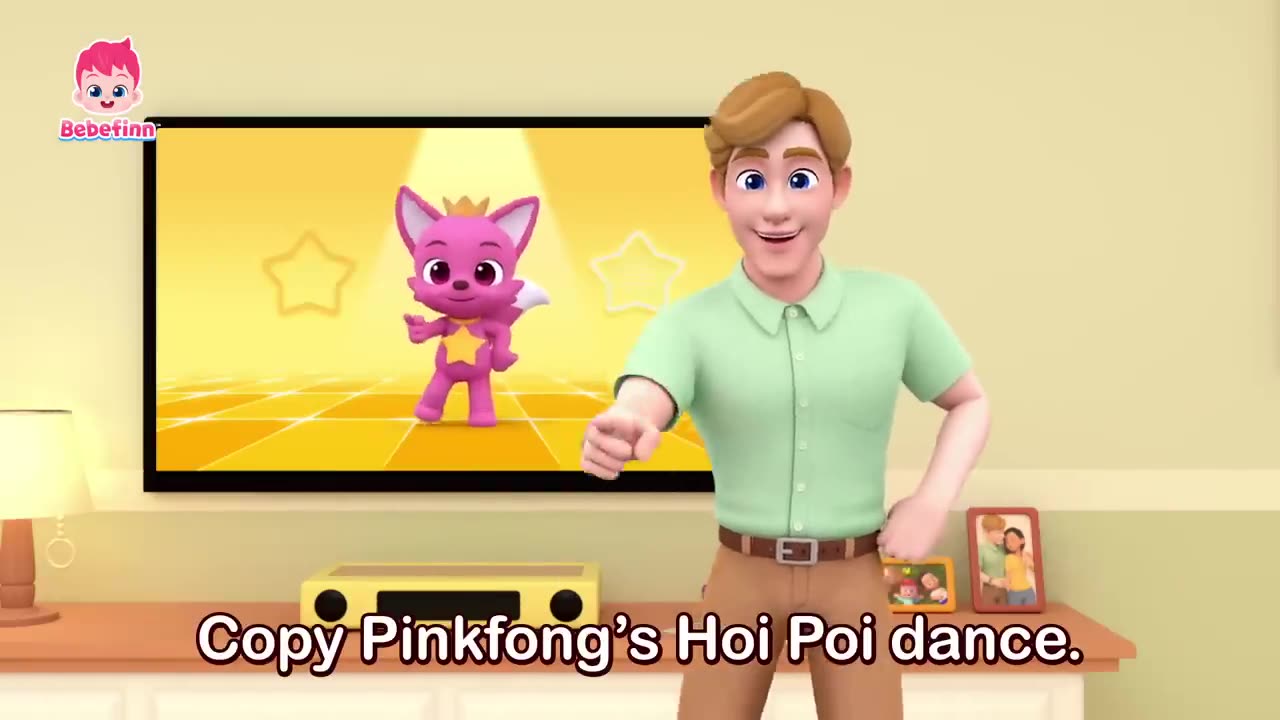 Freez!Bebefinn dance Along pinkfong and hogi/wonder star freeze dance