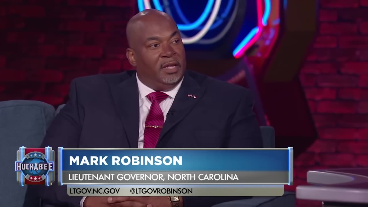 Democrats are TERRIFIED of People Like Lt Gov Mark Robinson | Huckabee.