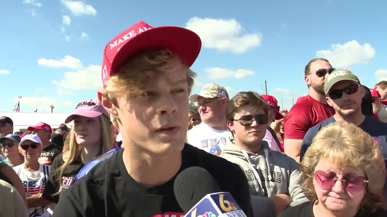 Crowd reacts to Trump's return to Butler, PA where he was nearly assassinated