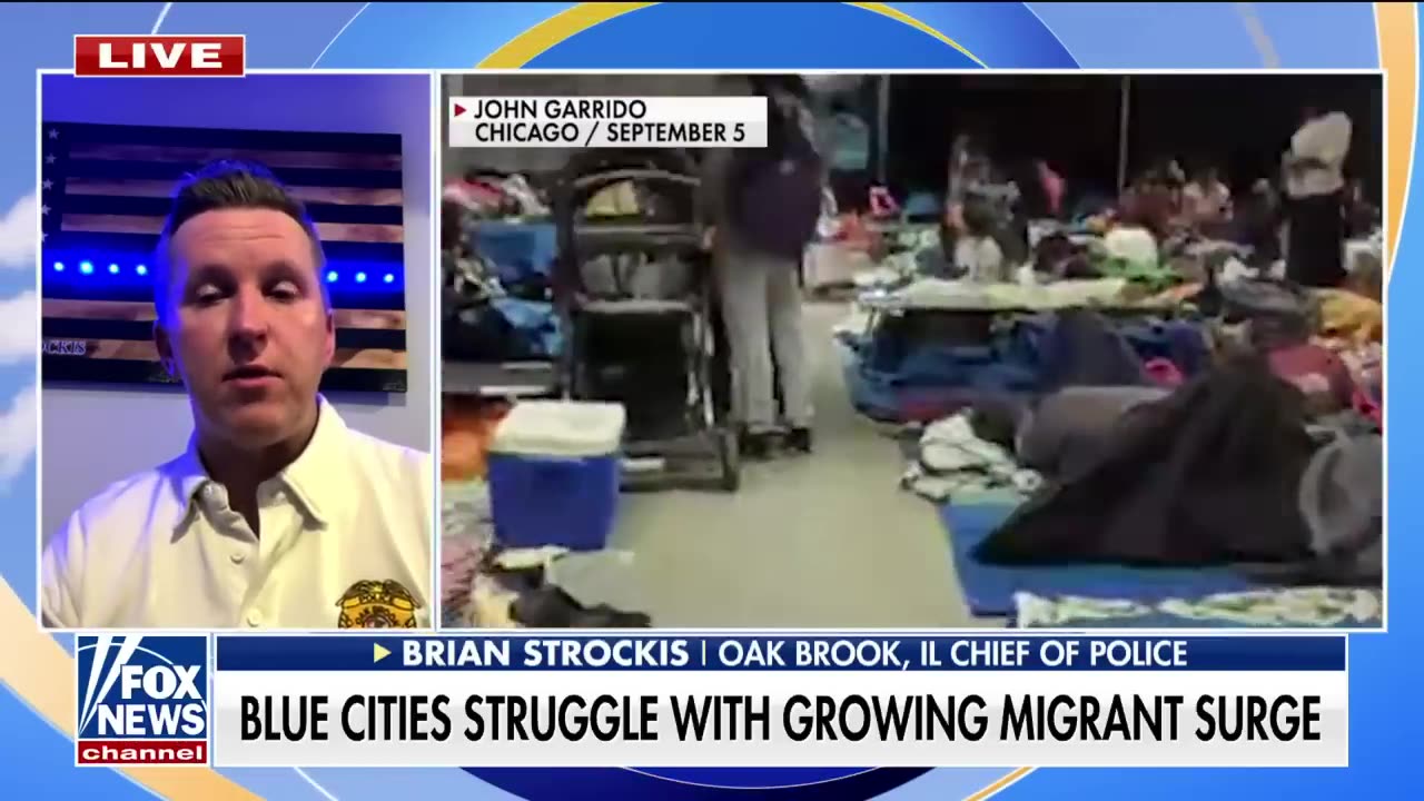 Migrant crisis is ‘taxing’ our police department: Illinois Police Chief