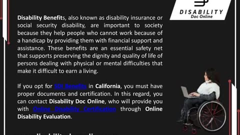 Why Do You Need Disability Benefits?