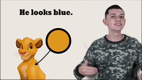 He looks blue | Aprenda INGLÊS com TIMÃO E PUMBA