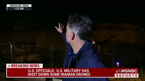 U S Military Has Shot Down Some Iranian Drones Targeting Israel