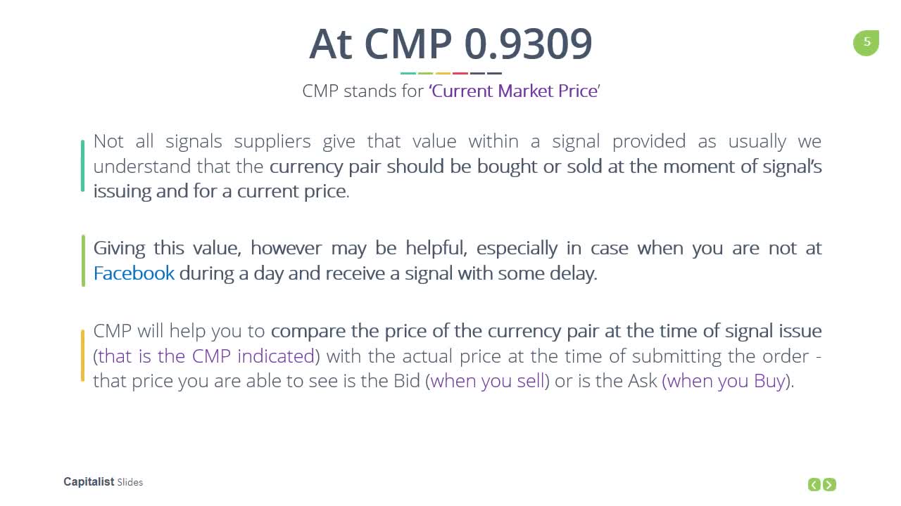 How to read forex signals.