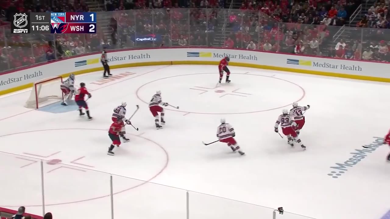 NHL Washington Capitals vs New York Rangers 29/10/24