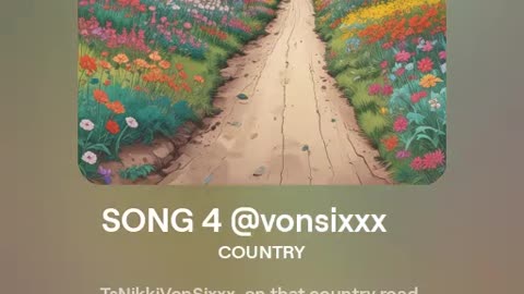 SONG 4 @vonsixxx